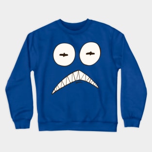 Sharky Face Crewneck Sweatshirt